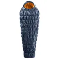 Deuter - Exosphere -11°C - Kunstfaserschlafsack Gr 205 x 68-85 x 43-54 cm Zip: Left Blau/ Maple