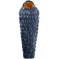 Deuter Exosphere -11C/12F Kunstfaserschlafsack (Herren bis -11°C / max. Körpergröße 185 cm / Gewicht 1,7 kg) - RV links - ink-maple