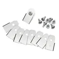 Husqvarna Automower Messer mit zwei Schneiden 0,60 mm, Karbon, 9 St.