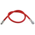 METALSUB Flex Inflatorschläuche Jacketschläuche (RED, 61 cm)