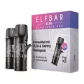 ELFBAR ELFA Leer-Pods, 1.1 Ohm Pack à 2 Pods mit je 2ml Tank