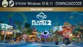 NEU PC Computer Spiel Planet Coaster 2 Deluxe Edt für Windows 10 11 STEAM Code