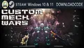 NEU PC Computer Spiel Custom Mech Wars für Windows 10 11 STEAM Download Code Key