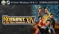 NEU Computer Spiel Romance of the Three Kingdoms XIV 14 für Windows STEAM Key