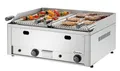 Lavasteingrill Bräter Grill Grillrost Gas 660x 570x 282 Gastro Imbiss Gastlando
