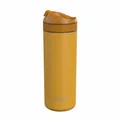VIVA Recharge Pro Trinkbecher mit Presseinsatz Thermobecher Isobecher Gelb 460ml