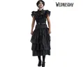 CHAKS Kostüm Wednesday Ballkleid Kostüm Rabenball für Erwachsene