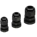 Kabeldurchführung Nylon IP68 3,5-6mm schwarz 10 Stück
