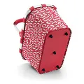 reisenthel carrybag in Signature Rot – Stabiler Einkaufskorb mit viel Stauraum und praktischer Innentasche – Elegantes und wasserabweisendes Design