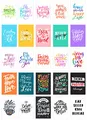 Edition Seidel Set 25 Postkarten Leben & Momente mit Sprüchen - Karten mit Spruch - Geschenk - Dekoidee, Liebe, Freundschaft, Leben, Motivation, Geburtstagskarten Bilder Bild Englisch