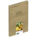 Epson Druckerpatrone T10G6, 604 Easy Mail Packaging Original Kombi-Pack Schwarz, Cyan, Magenta, Gelb C13T10G64510