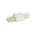 LogiLink Netzwerk Modularstecker RJ45 UTP Cat.5e werkzeugfrei vergold. Kontakte
