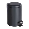 WENKO Treteimer Leman, Schwarz 3 Ltr