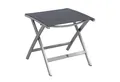 CASA DOMA Gartenlounge-Hocker Mineo (klappbar), Gartenhocker, Fußhocker, Edelstahl gebürstet, Sunproof® Sling