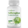 Sulforaphan Kapseln aus Brokkoli Extrakt - Hochdosiert - natürlich - 120 Brokkoli Kapseln - 100 mg Sulforaphan pro Tag aus Brokkoliblüten - Vegan...