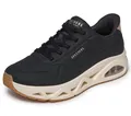 Skechers Damen UNO Step Glide On Air Sneaker, Schwarz, 37 EU