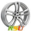 TEC Speedwheels AS4 brillant-silber 7.5x17" ET45 LK5 108 ML 72.5 Alufelgen 17...