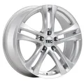 1x TEC-SPEEDWHEELS AS4 brillantsilber 7.5Jx17 5x108 ET45