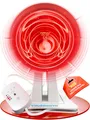 RW150 Rotlichtlampe 150Watt – Infrarot Wärmelampe mit Timer & Dimmer für ents...