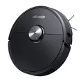 Roborock S6 Saug- und Wischroboter (Saugleistung 2000Pa, 180min Akkulaufzeit, 480ml Staubbehälter, 140ml Wassertank, 67db Lautstärke, Adaptiver Routenalgorithmus, App- und Sprachsteuerung) Schwarz