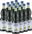 Food-United MIXYBAR-KIWI-FABBRI Sirup 12x1L PET-Flasche - sciroppo di kiwi Italien - Halal & Koscher - ohne Aroma- Farb- & Konservierungsmittel geeignet für Cocktails mit & ohne Alkohol & klare Spirituosen - oder auch für Limonade Eistee Schorlen, GVO-Fr