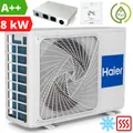 Haier AU082FYCRA(HW) Wärmepumpe Luft Wasser Heizung Brauchwasser Monoblock 7,8kW