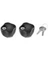 Thule Knob 526 Möbelknöpfe Dachträger Abschließbar für Fahrradträger, Sw (2 Pz )