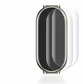 BROTECT 2 Stück Full-Cover Schutzfolie für Xiaomi Mi Band 8 Full-Screen Displayschutz-Folie [3D Curved, Anti-Fingerprint, Kristall-Klar]