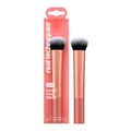 Real Techniques Expert Gesichts-Make-up-Pinsel, für flüssige und cremige Foundation, Rouge und Bronzer, aufbaubare Abdeckung für Basis-Make-up, synthetische Borsten, vegan, 1 Stück