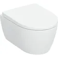 Geberit iCon WC-Set mit Sitz hängend Spülrandlos mit Wirbelspülung weiß Glanz 503.048.00.1