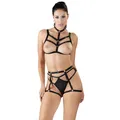 Sexy Damen Harness BH-Set verstellbar S M L Riemen Fessel Bondage Fetisch Erotik