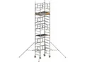 Layher Ein-Personen-Fahrgerüst SoloTower, Plattformgröße 1,15 x 0,8 m, Arbeitshöhe 6,15 m