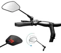 Krampe KF Sport TypA links Fahrradspiegel Lenkerspiegel 360° drehbar großes Glas