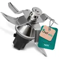 Mixmesser Ersatzmesser für Küchenmaschine Thermomix TM31 - Silber