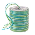 PRÄSENT 136-703 Geschenkband Raffia matt blau/grün/weiß 3,0 mm x 50,0 m Verpacke