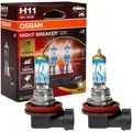 OSRAM DUOPACK H11 NIGHT BREAKER 220 Halogen bis zu +220% 1350 lm Model 2024/25