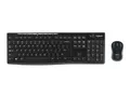 Tastatur und Maus Kombination Logitech MK 270 schwarz funk USB Nano Empfänger