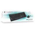 Logitech MK270 Maus + Tastatur Kabellos | Schwarz | Neu