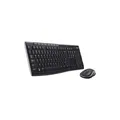 Logitech Tastatur/Maus Set USB,wireless,1000dpi MK270 sw