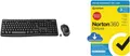 Logitech MK270 Kabelloses Set Funk Tastatur Maus 2,4 GHz QWERTZ-Layout Schwarz