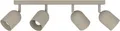 EGLO Deckenleuchte TILSTON Spotlampe - Stahl - E14 - 4X40W - IP20, ohne Leuchtmittel, Deckenlampe, Deckenstrahler, Strahler, L58 x B8 x H20,5 cm