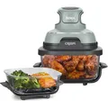 Ninja CRISPi 4-in-1 FN101EUSG Heißluftfritteuse 3,8 L grün/ transparent