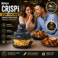 B-Ware Ninja CRISPi FN101EUSG Heißluftfritteuse Airfryer wie neu mit 2 korbe