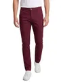 Rock Creek Herren Designer Chino Hose Regular Slim Chinohose RC-390 Bordo W29 L32