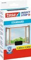 tesa Insect Stop STANDARD Fliegengitter Insektenschutz  130cm x 150cm Anthrazit