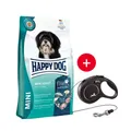 HAPPY DOG Fit&Vital Mini Adult 10kg + FLEXI Hundeleine XS 3m GRATIS