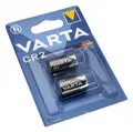 2x Varta CR2 Spezial Foto Batterie Lithium | 6206 6206301402 | 3V 880mAh