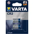 1 x Varta Professional Lithium Photo-Batterie CR2 920mAh 3V  2er Blister