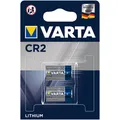 2 x Varta Professional Lithium Photo-Batterie CR2 920mAh 3V 1 x 2er Blister