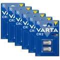 6x VARTA CR2 Lithium Batterien 3 Volt 920mAh ø 15,6x27mm 3V 6206 2er Blister